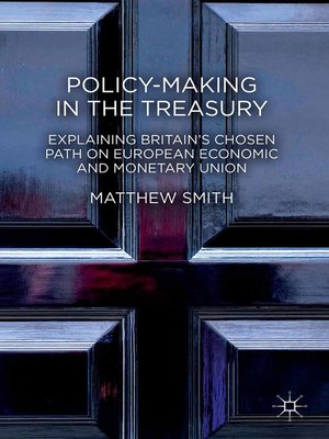cover image of Policy-Making in the Treasury
